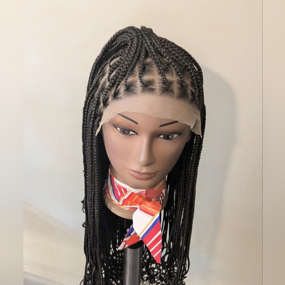 Gorgeous Lace Frontal Knotless Braided Wig - Picture 5 of 16